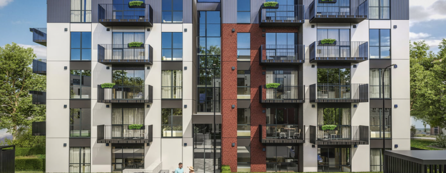 Projekts Bordo rezidences Torņakalnā jau sasniedz trešo stāvu